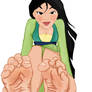 Mulan's soles