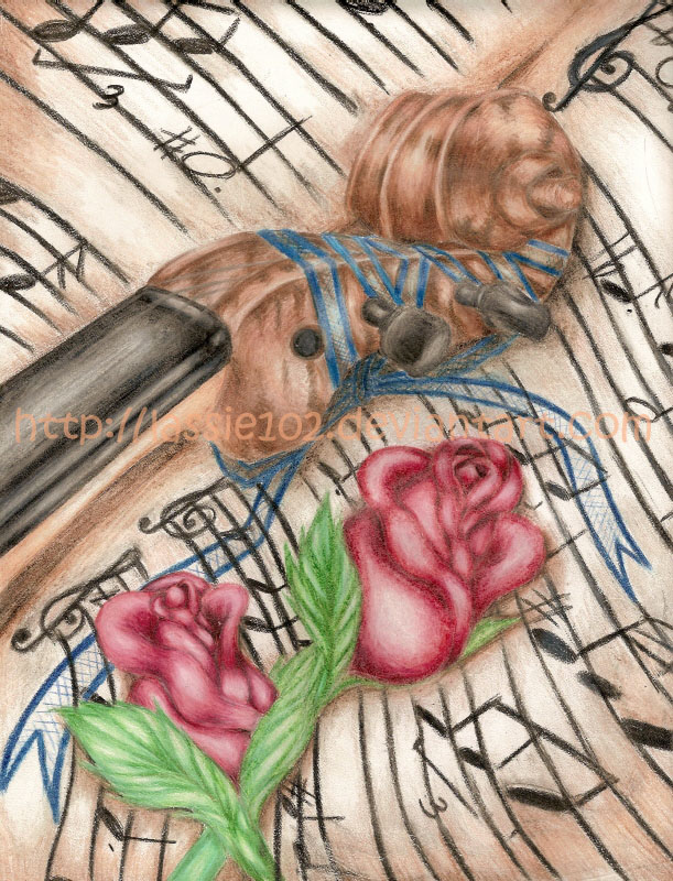 +++Roses and Violin+++