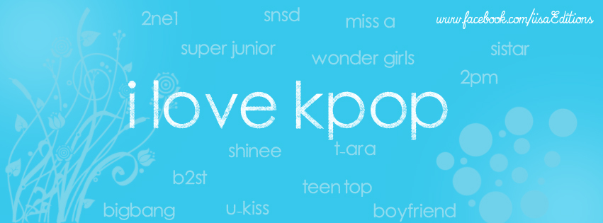 Portada para Facebook - I love kpop by IisaEditions on DeviantArt