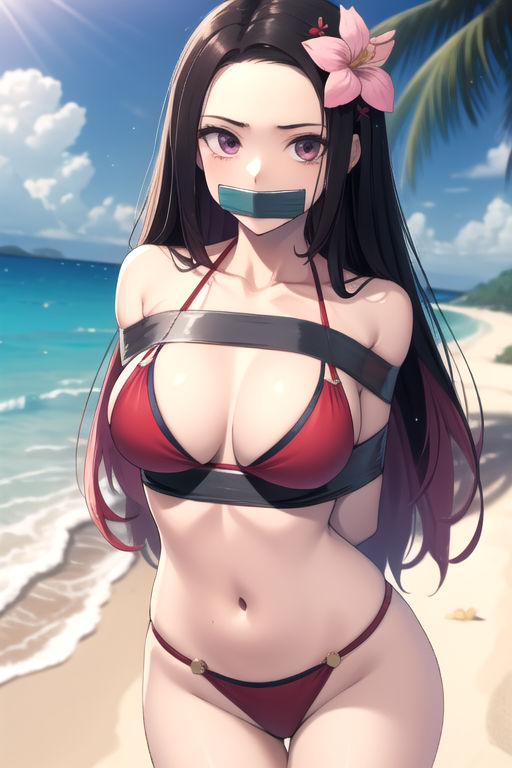 Nezuko Kamado In Red Bikini Tied Up 5 By Thy0809 On DeviantArt nezuko-kamado-in-red-bikini-tied-up-5-by-thy0809-on-deviantart