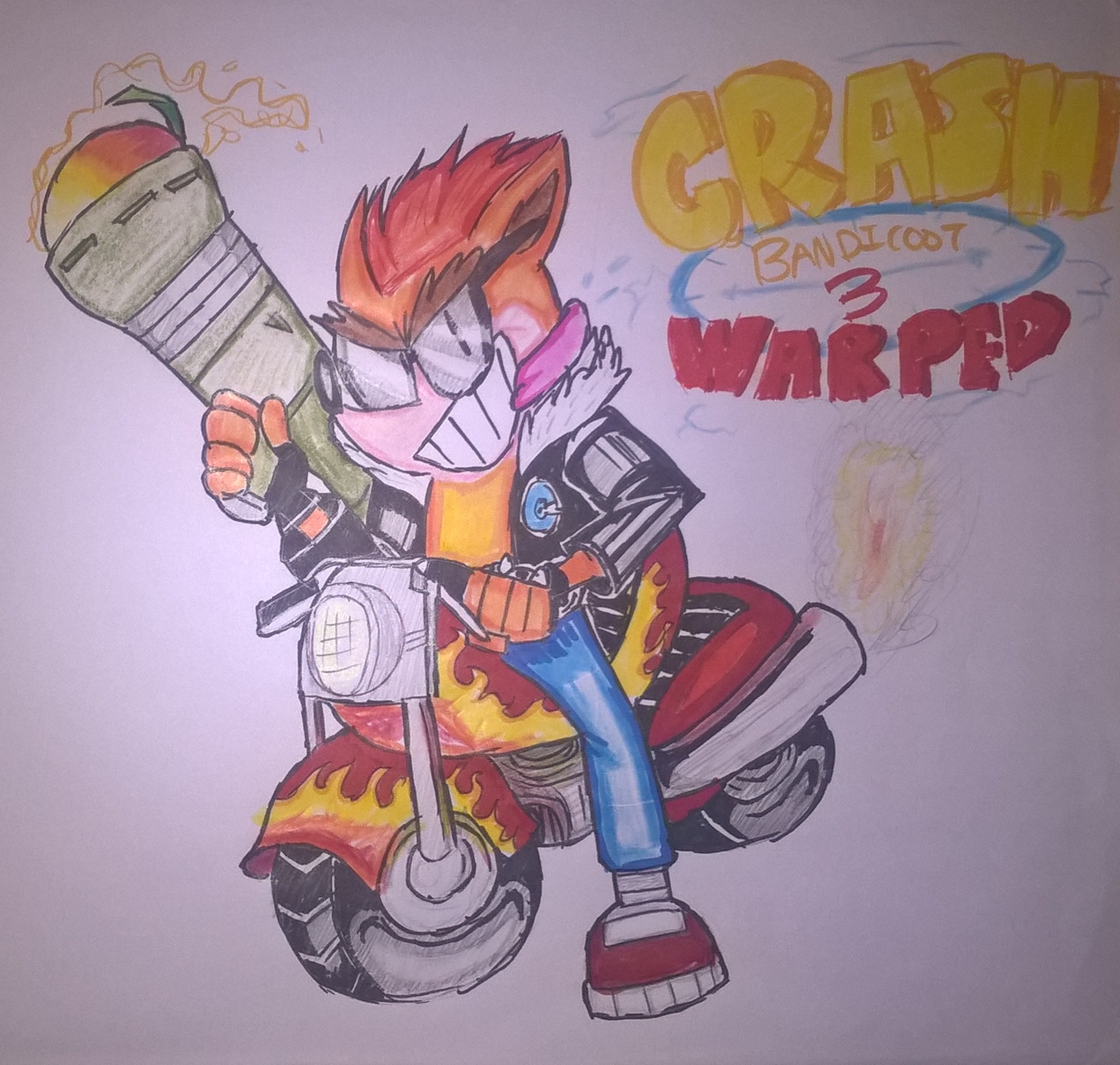 Crash Bandicoot - Crash and Uga Buga by Lefthanded-12 on DeviantArt