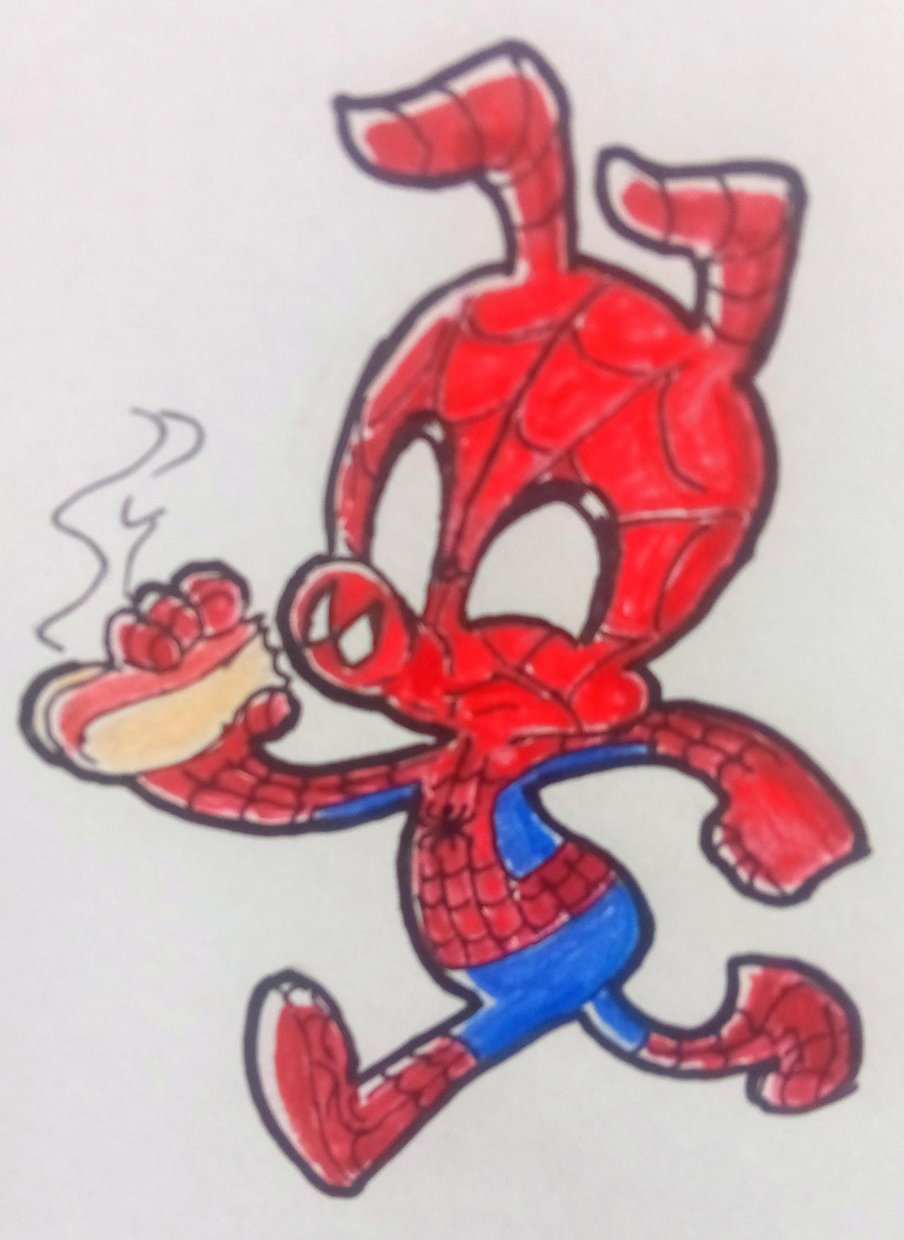 Spider Ham by theguywhodrawsalot on DeviantArt