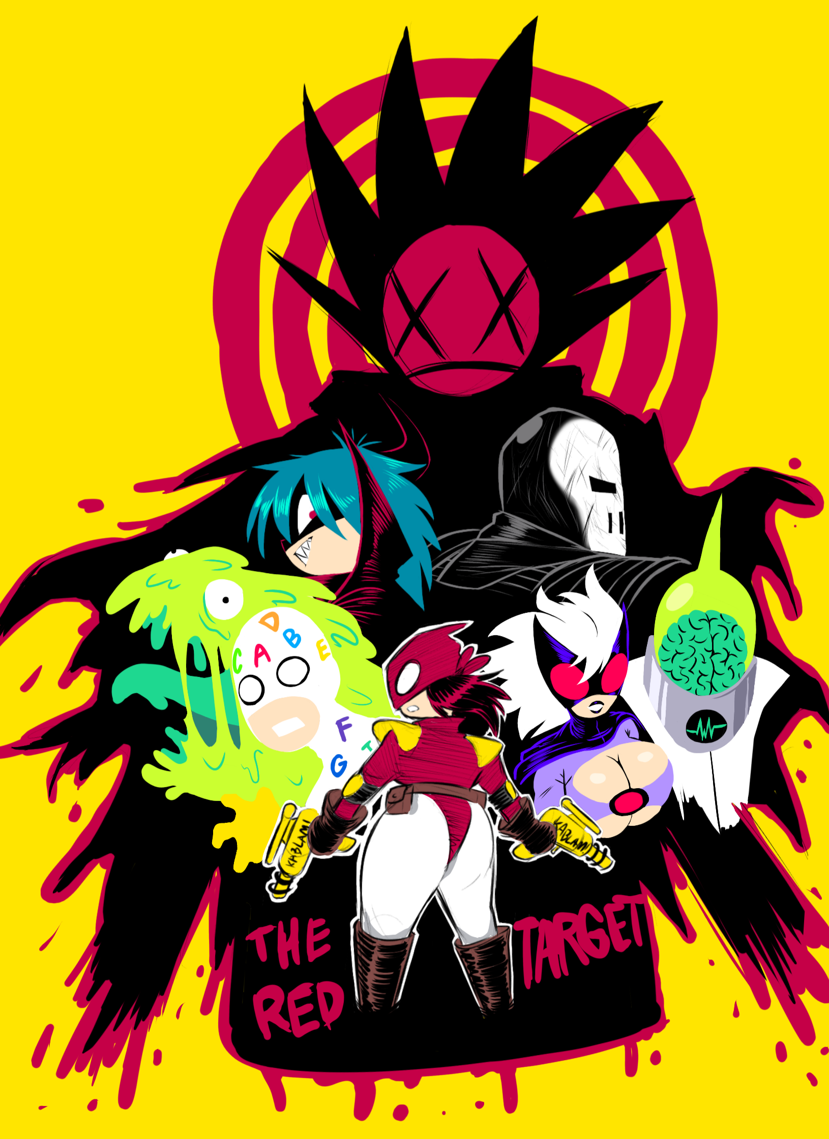 Red Target Character The Red Target by theguywhodrawsalot on DeviantArt