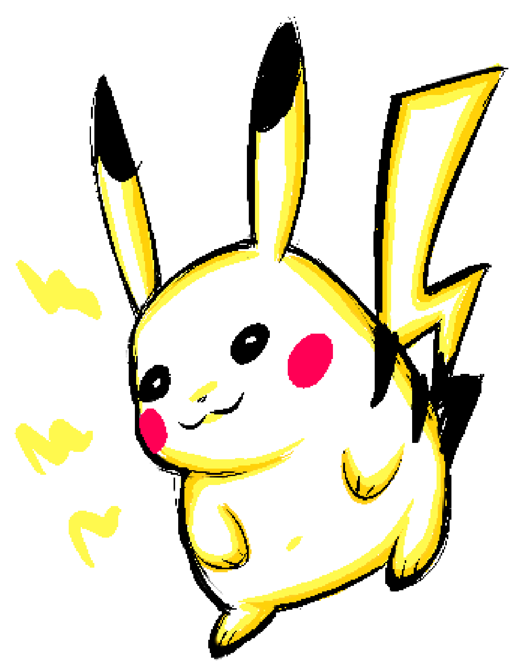 Pikachu desenho / 8f1udor5t.png / LetsDrawIt