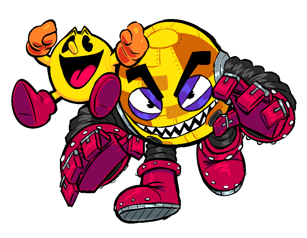 PacMan and TocMan by theguywhodrawsalot on DeviantArt