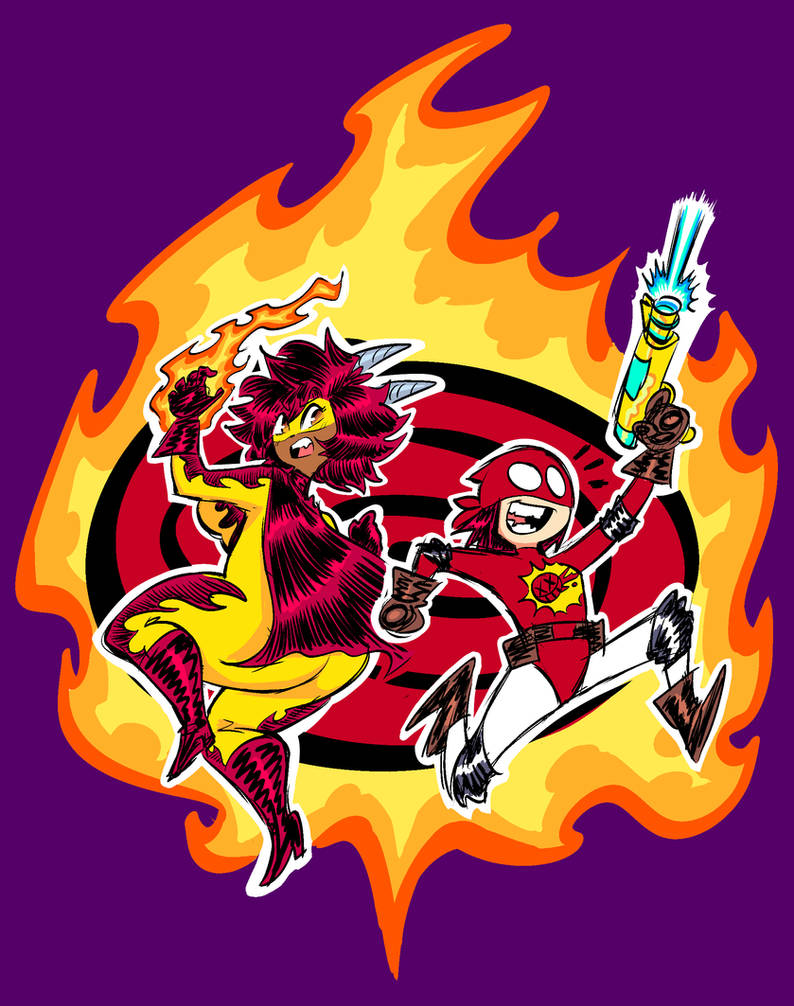 Red Target Character Sara and Red Target by theguywhodrawsalot on DeviantArt