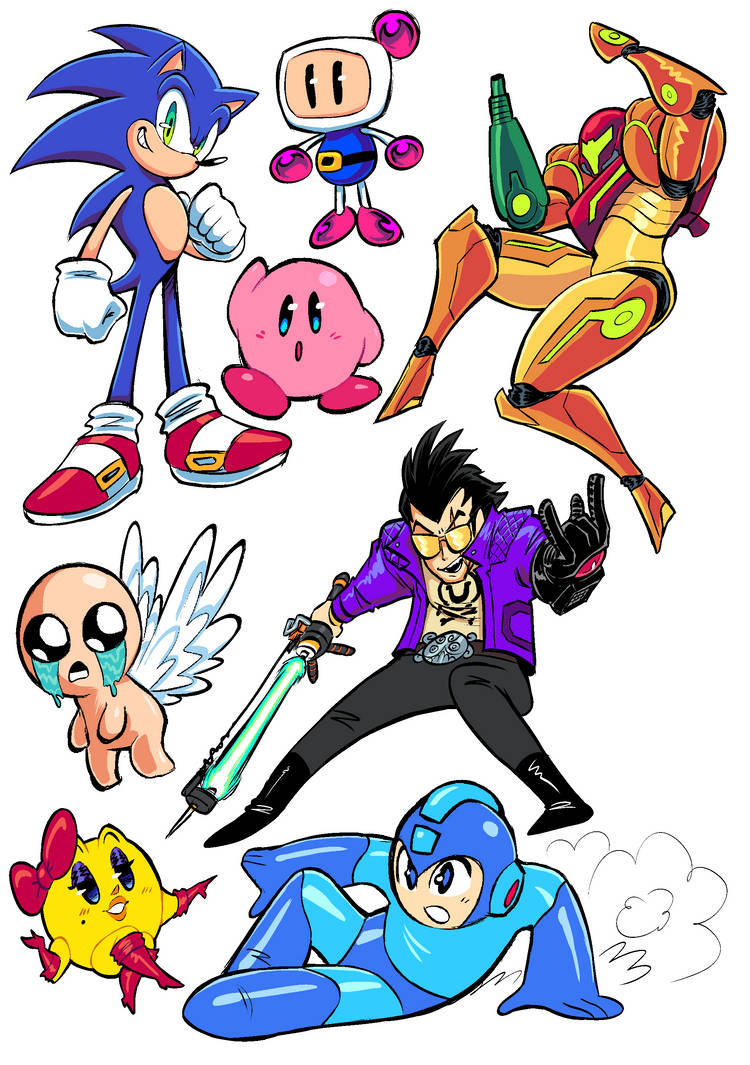 Games Characters. Deviantart I like video games by theguywhodrawsalot on DeviantArt