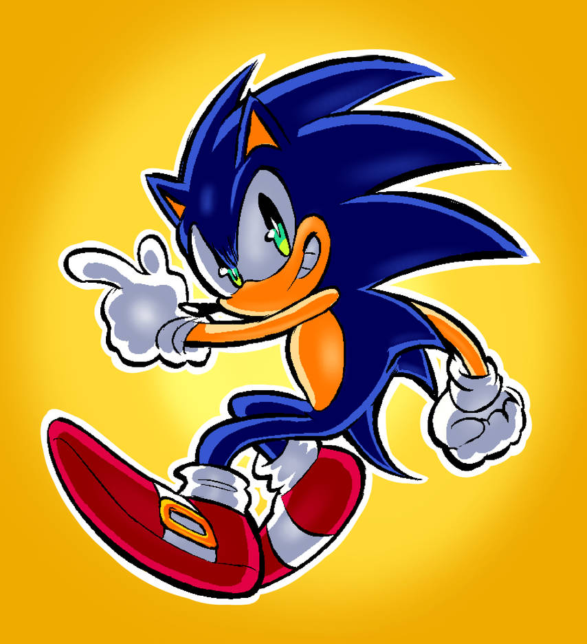 sonic is so cool by theguywhodrawsalot on DeviantArt