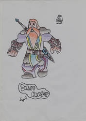 WoW Dwarf hunter concept art