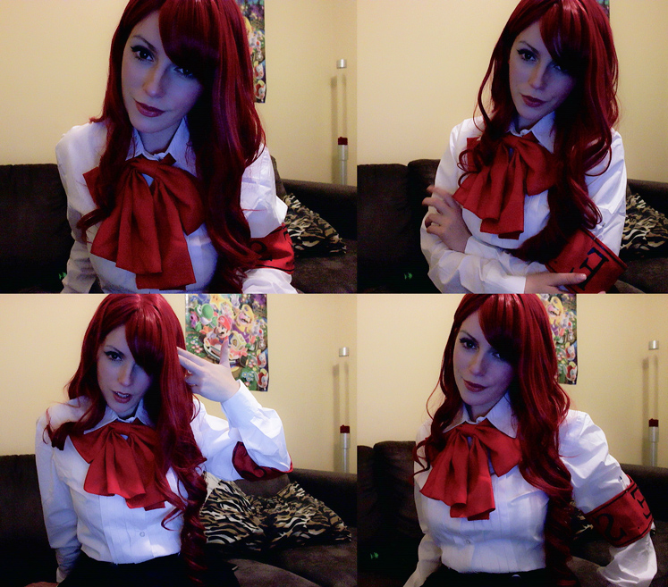 Mitsuru: P3. Costume throw together + Makeup test!