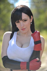 Tifa: You can do it! by katyuskamoonfox