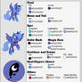 Color Guide - Young Princess Luna