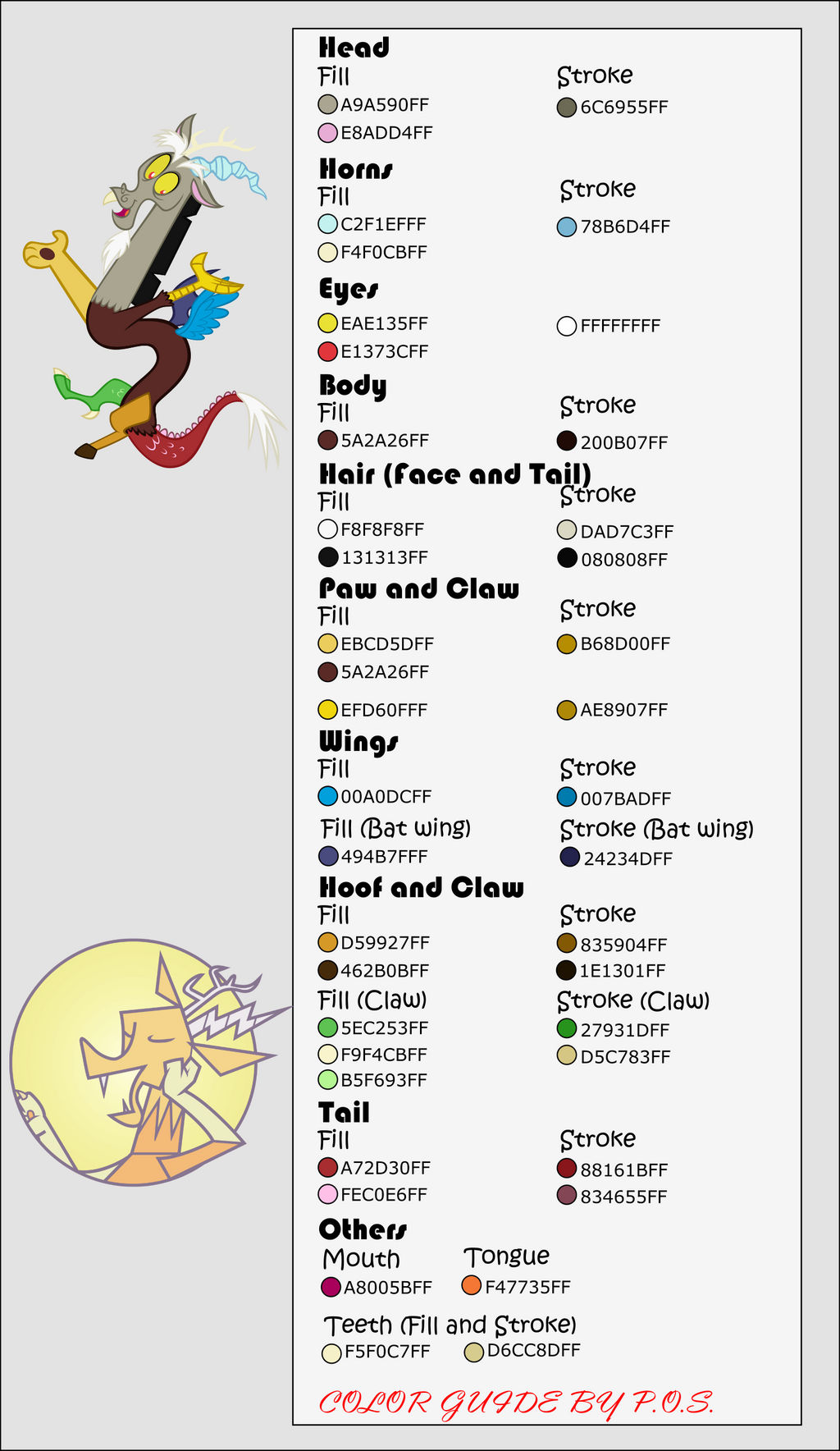 Color Guide - Discord by MidnightBlitzz on DeviantArt