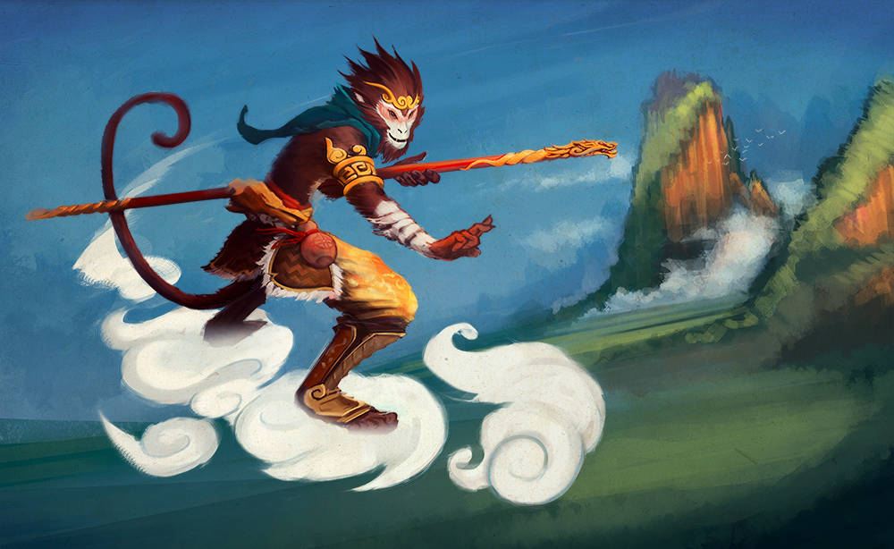 Sun Wukong The Monkey King By Funzee On Deviantart