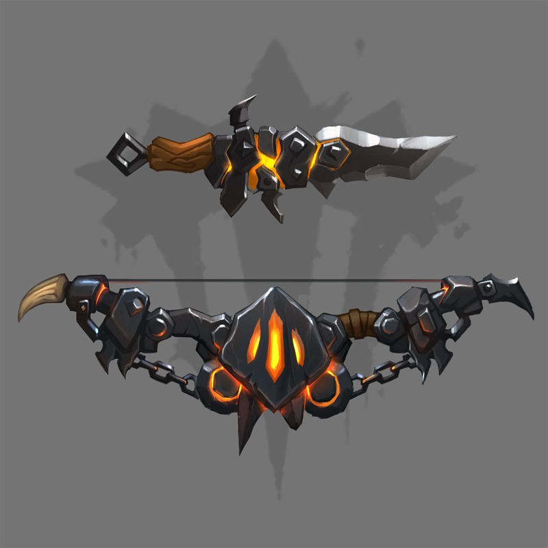 Iron Thread Weapons Iron Horde weapons concept by funzee on DeviantArt