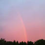 Double Rainbow at Dusk