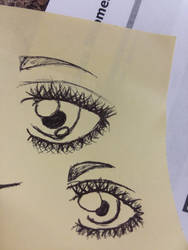 Eye doodles