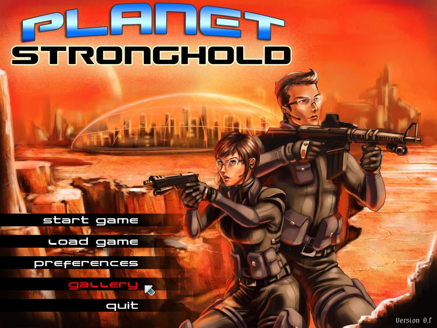 Planet Stronghold Main Menu By Winterwolvesg On Deviantart