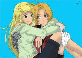 Edward and Winry