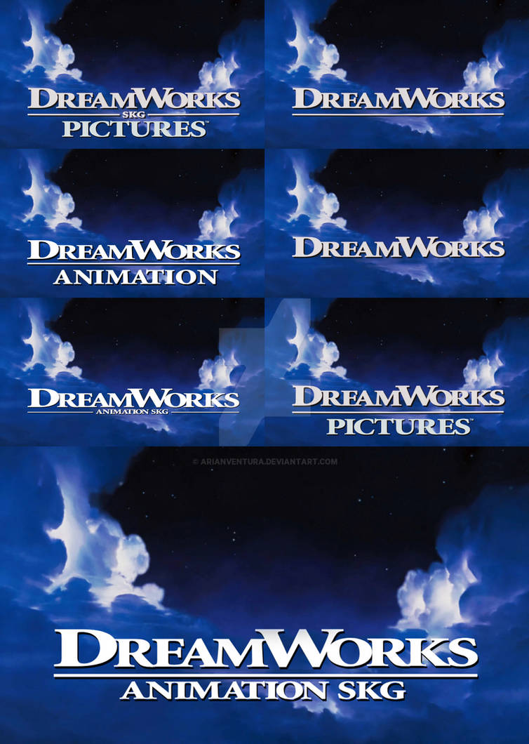 7 Dreamworks Other DreamWorks '97 logos by ArianVentura on DeviantArt
