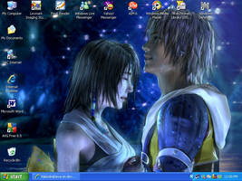 Yuna x Tidus Desktop