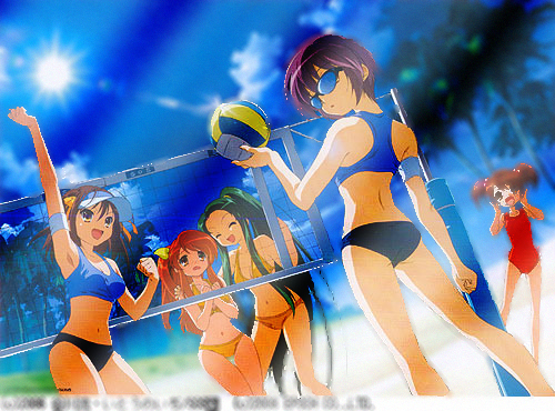 Volleyball Anime Print -  Finland