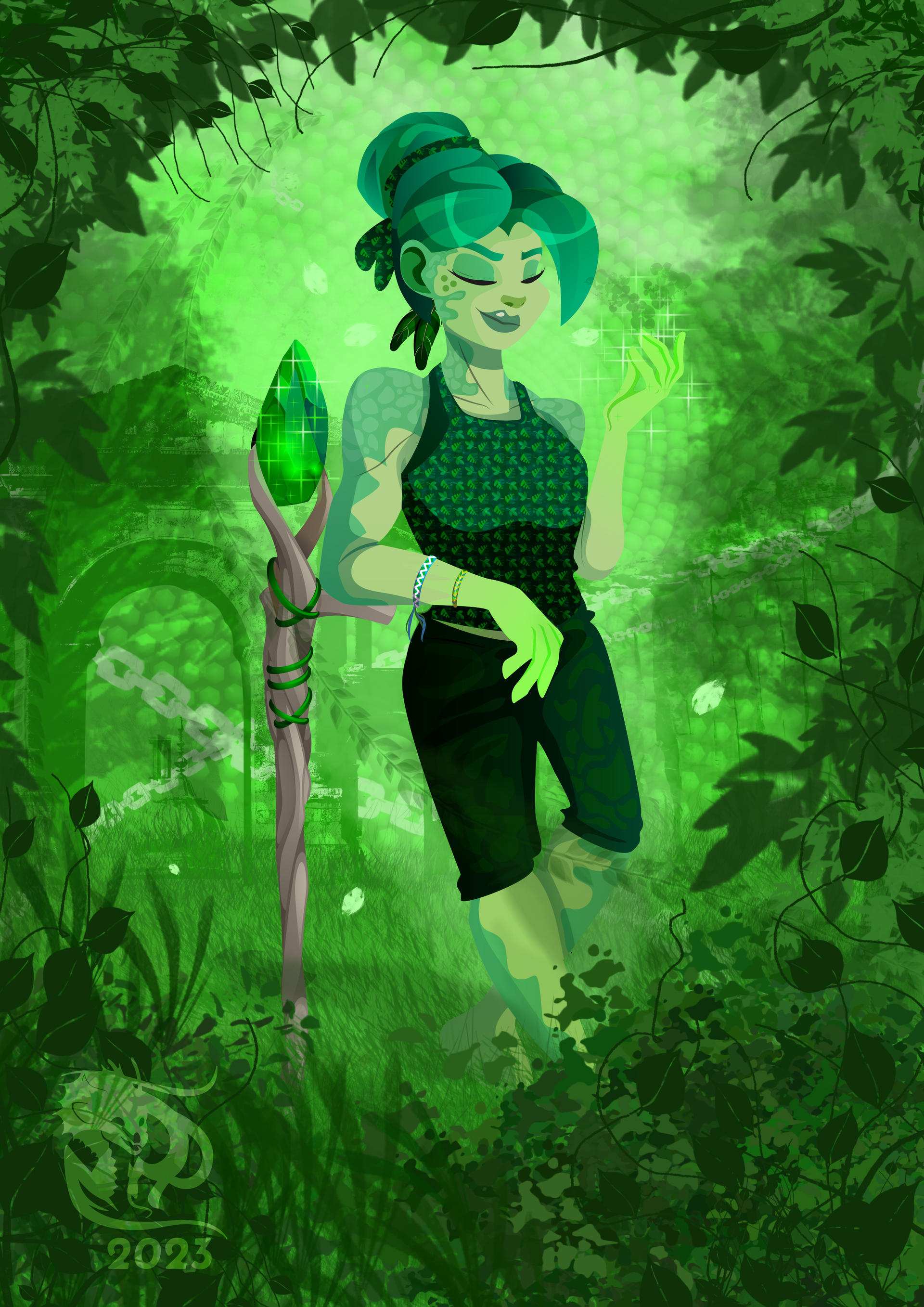 Green by flyn-lunicorne on DeviantArt