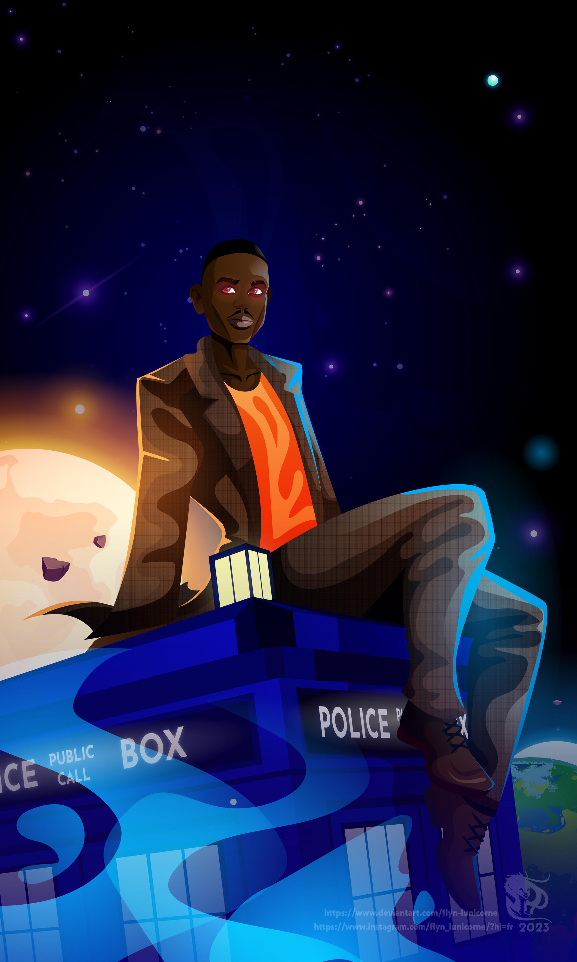 15th - Doctor Who by flyn-lunicorne on DeviantArt