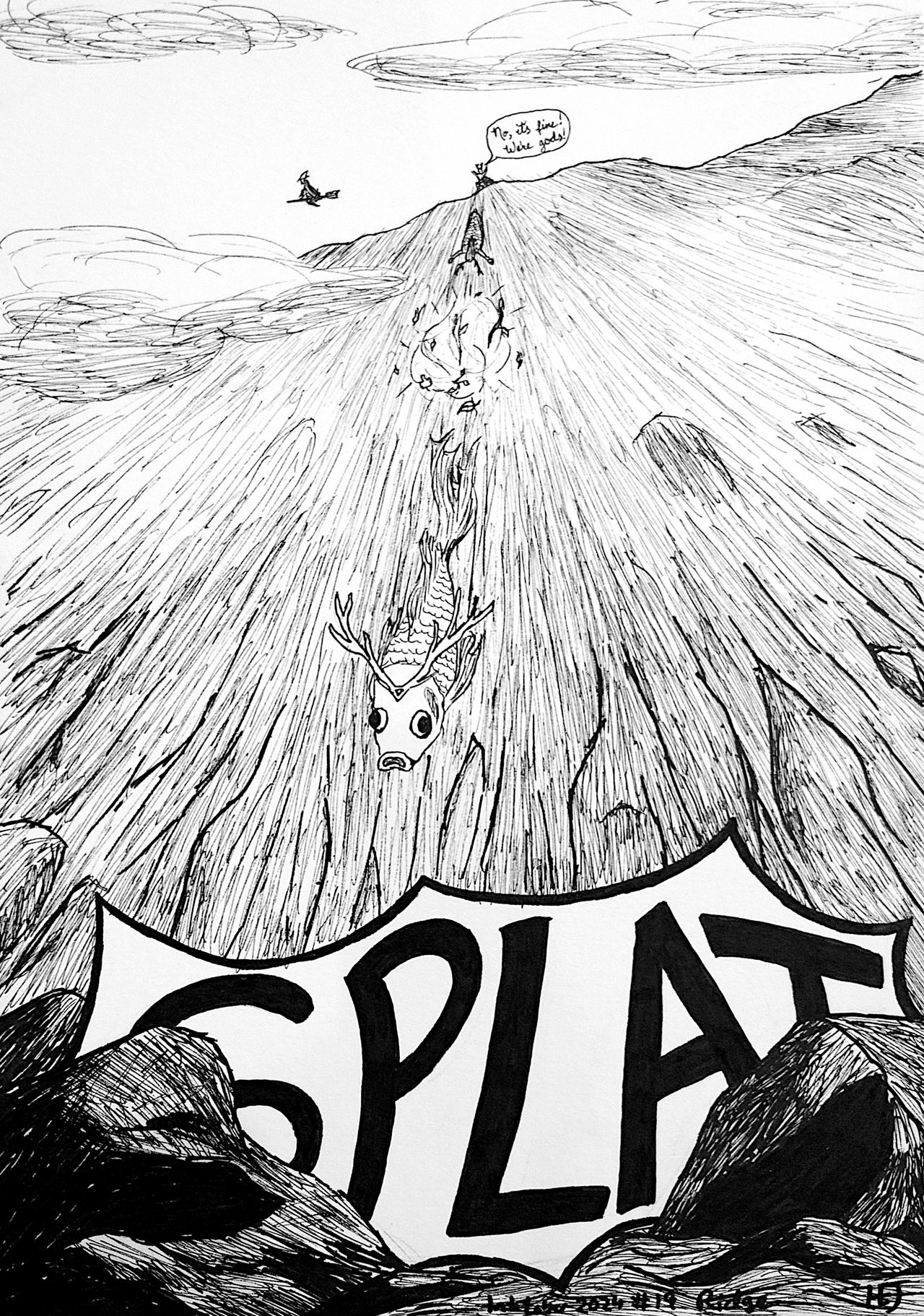 Inktober 2024 Day 19: Ridge by DarthMaedhros on DeviantArt