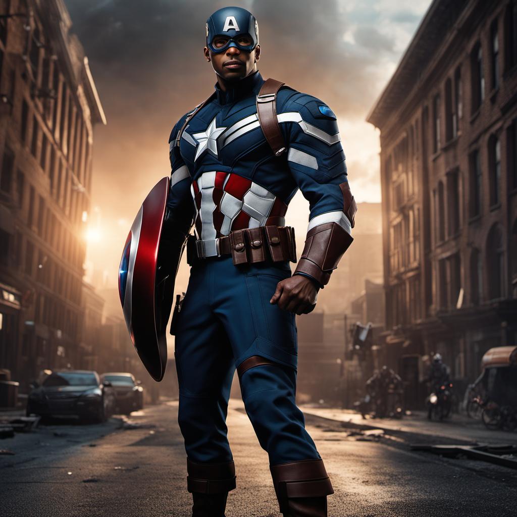 Black Captain America Marvel By Douglass707 On DeviantArt black-captain-america-marvel-by-douglass707-on-deviantart