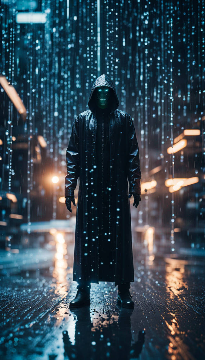 Matrix Raining Car Matrix compuer code raining from the sky An menac by douglass707 on ...