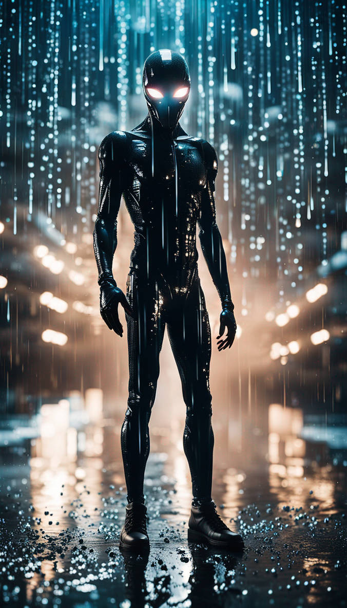 Matrix Raining Car Matrix compuer code raining from the sky An menac by douglass707 on ...