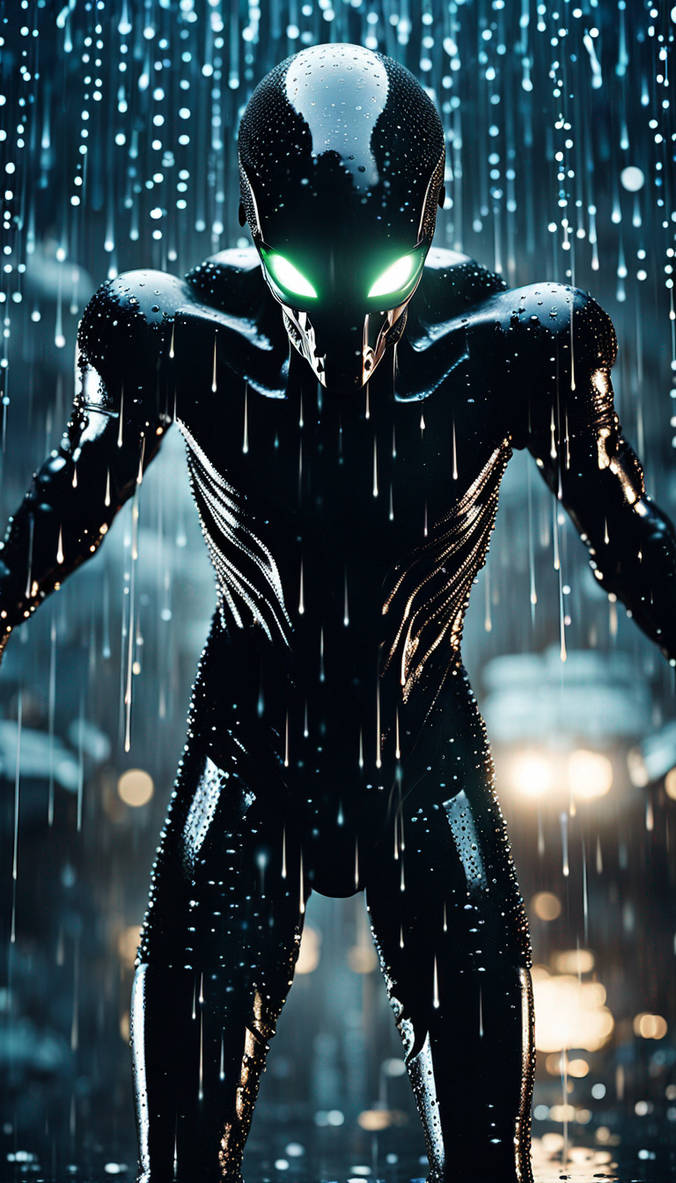 Matrix Raining Car Matrix Compuer Code Raining From The Sky An Menac by douglass707 on ...