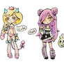 Goth Pastel Halloween Adopts - (Auction Closed)