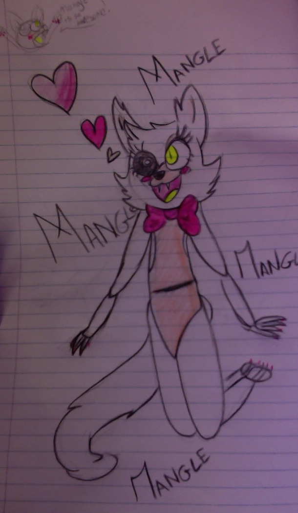 Mangle - fnaf2 Fan Art