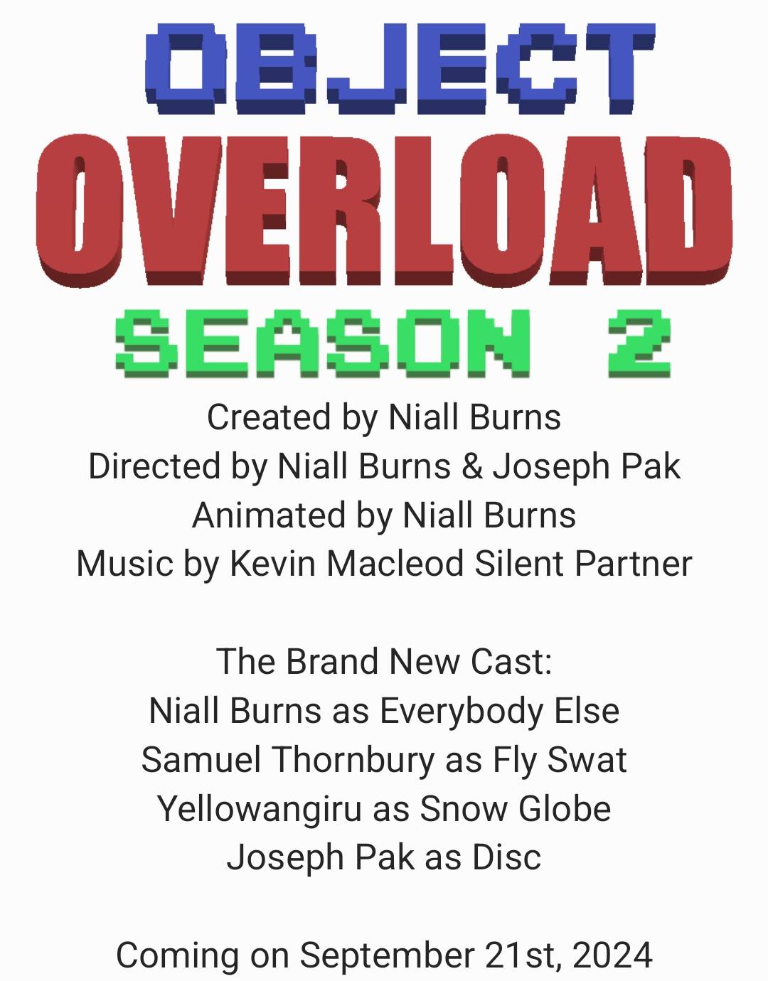 Object Overload Season 2 Brand New Series (2024)