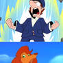 Sasha gets scared of Postman Pat's Rage
