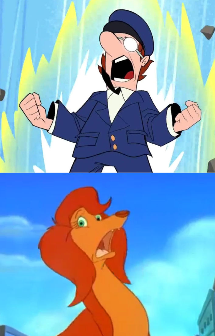 Scared Postman Sasha gets scared of Postman Pat's Rage by josetoon2007 on DeviantArt