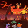 Satan Pat vs Joey, Marky and Dee Dee