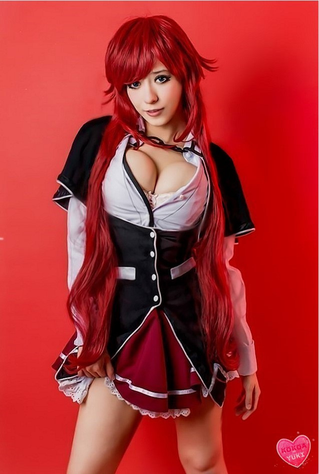 Rias Gremory Cosplay Highschool dxd by kokoa yuki