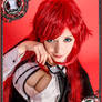 Rias gremory cosplay card - high school dxd