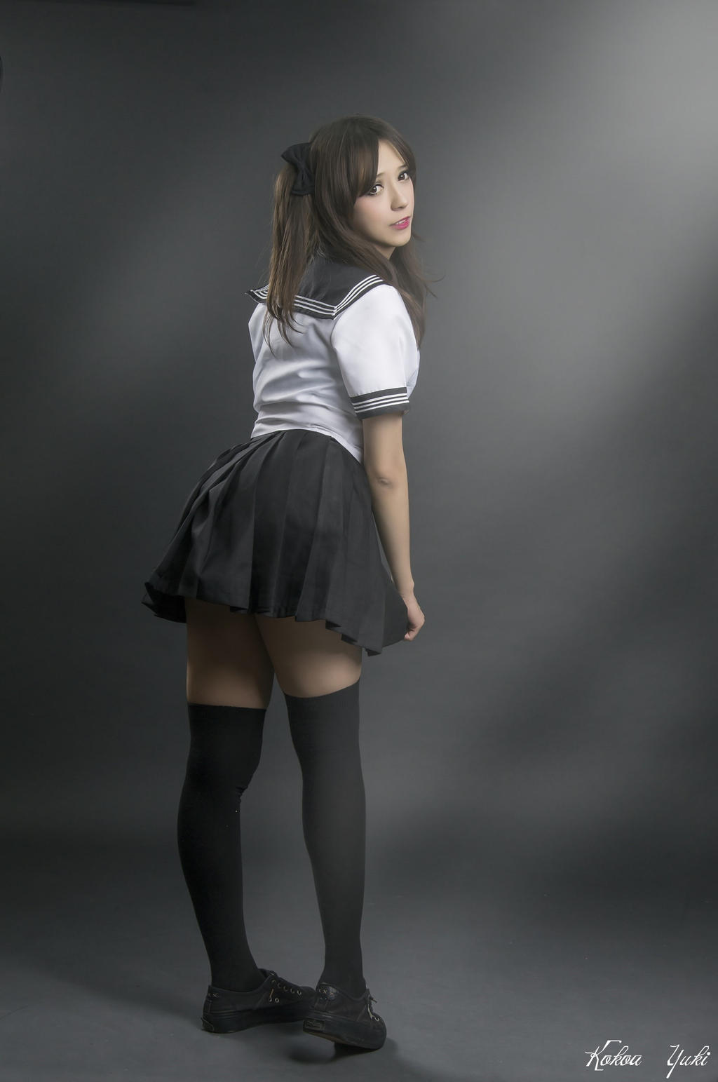 black seifuku by himariyuki54 on DeviantArt