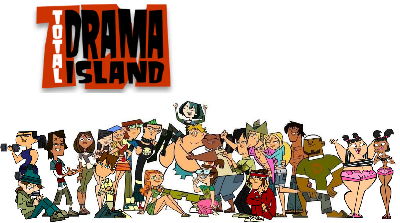 Total Drama Island Characters | Photographic Print