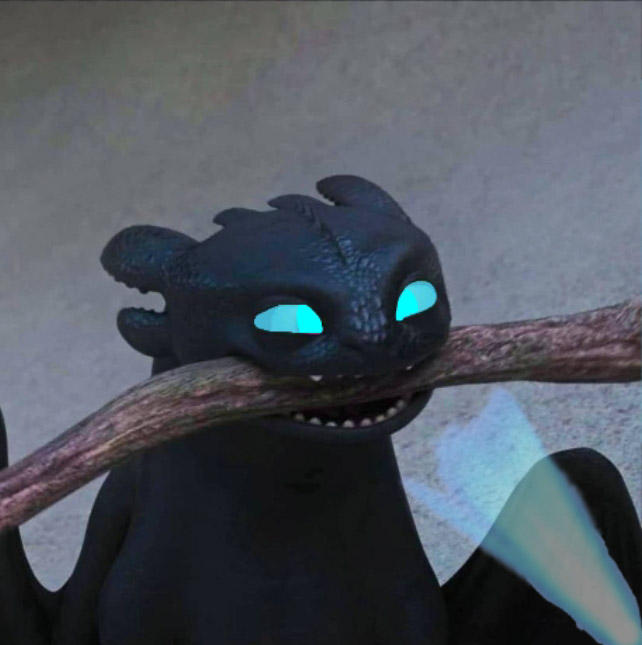 Toothless and the light part 3 by foxgames1 on DeviantArt