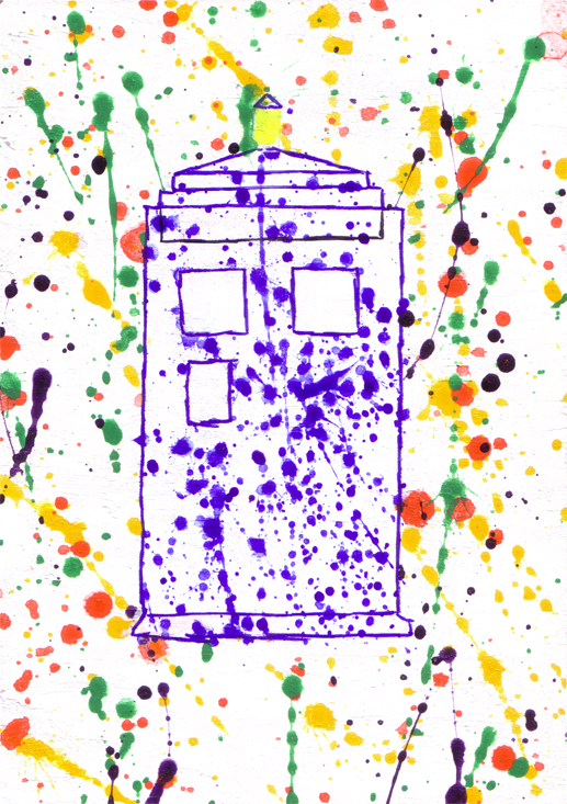 Splatter Tardis