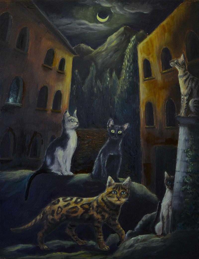 The Cats Of Ulthar By Ghostexist On Deviantart
