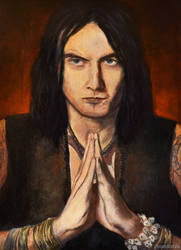 The Portrait of Erik Danielsson (Watain)