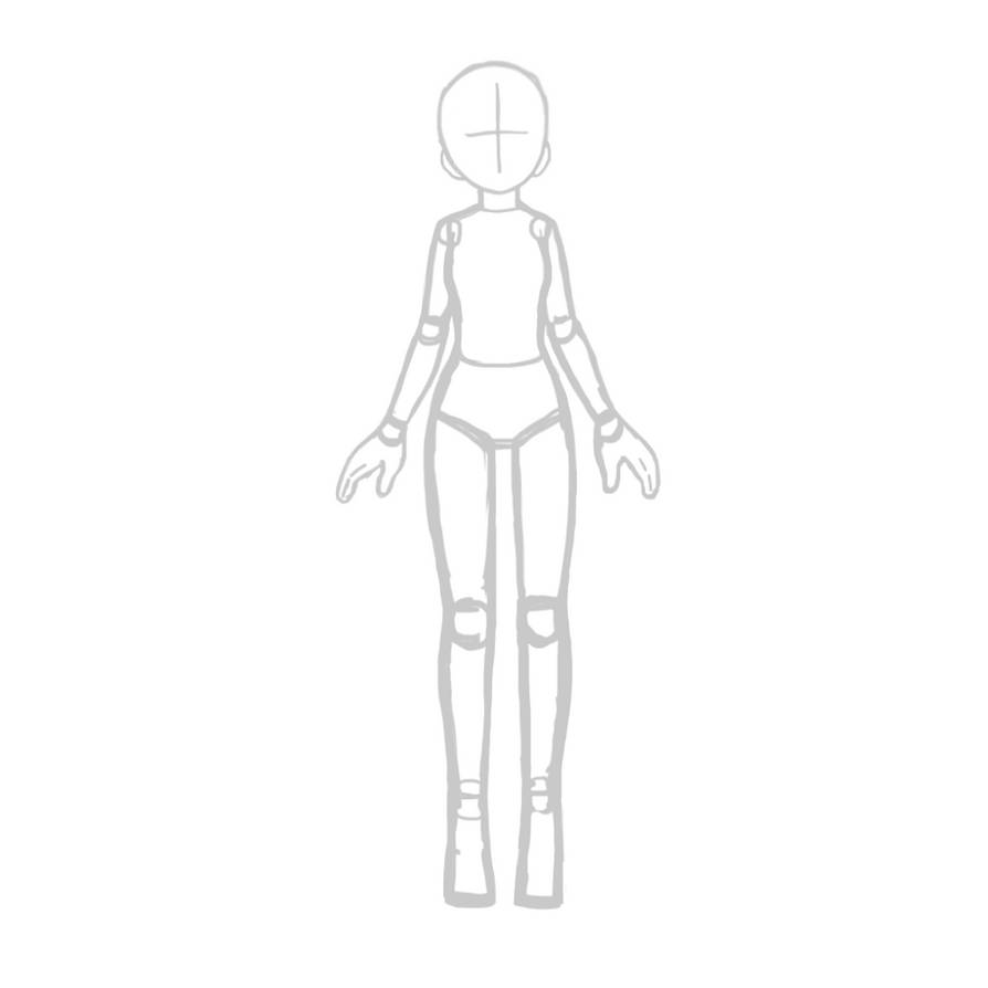 My Female Character base. by KammyPrism821 on DeviantArt