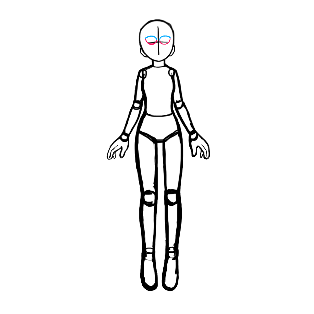 Female Body Base Eye Shape 2 by KammyPrism821 on DeviantArt