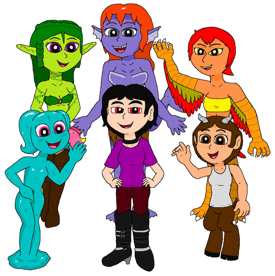 Cryptid Cutie Cast by Michael-NintendoNerd on DeviantArt